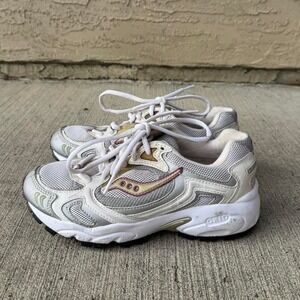 GREY/CREAM SAUCONY GRID COHESION 3s